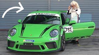 82 Year Old Grandma drives her Porsche 911 GT3 RS Flat-Out at Monza Circuit!