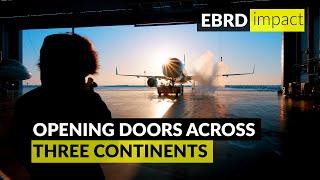 EBRD opens doors across three continents