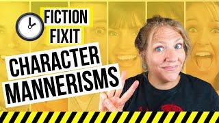 SHOW YOUR CHARACTER'S PERSONALITY | 3-Minute Fiction Fixit