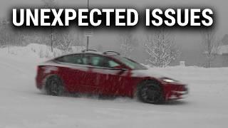 Tesla Model 3 RWD Winter Struggles