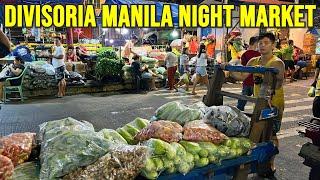 DIVISORIA MANILA 2023 | Best Night Market to Buy Cheapest Vegetable, Fruits, Seafood in Manila