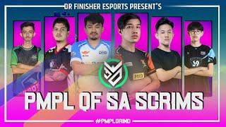 PMPL QUALIFIERS SOUTH ASIA SCRIMS FT.  #DRS #EX #SEAL9 #XBES #JM #7SEA