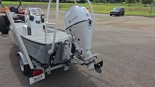 Custom Gheenoe LT25 Center Console with White 25hp by Big Frank's Outdoors