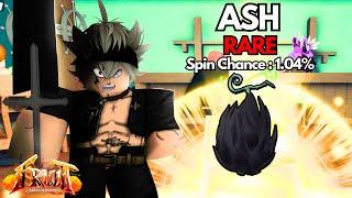 NOOB TO PRO USING *ASH FRUIT* IN FRUIT BATTLEGROUNDS...(ROBLOX)