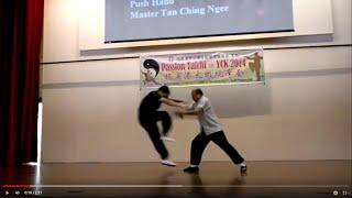 Taiji Push Hand (Tuishou) 太极推手 - Master Tan Ching Ngee