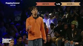 Jiggy Jaya vs Jackson Yu TOP 24 Popping Forever | Summer Dance Forever 2024