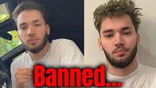 Adin Ross Got Banned From Twitch...