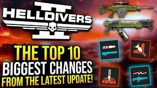 The Top 10 Biggest Changes From The Latest #Helldivers2 Update