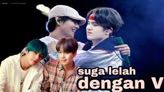 8 Momen ketika Suga lelah dengan pelukan V BTS