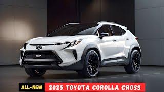 Brandneuer Toyota Corolla Cross Hybrid 2025 vorgestellt – Besser als der Honda HR-V?