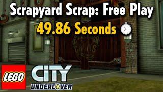 Scrapyard Scrap: Free Play in (49.86 Seconds) LEGO City Undercover Speedrun