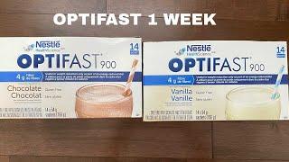 OPTIFAST LIQUID DIET | 1 WEEK