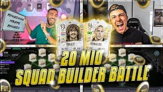 FIFA 22: 20 MIO COINS Squad Builder Battle  GamerBrother vs Wakez !!