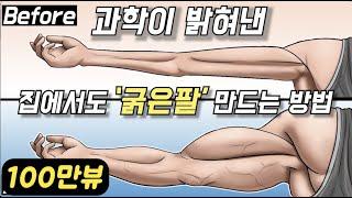 과학으로 입증된 집에서도 '굵은 팔' 만드는 최고의 방법 !!