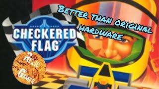 Checkered Flag Atari Jaguar 60fps Steam Deck