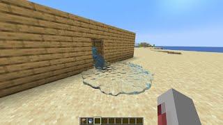 Realistic water in Minecraft