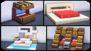 Minecraft: 10 Bed Build Hacks and Ideas