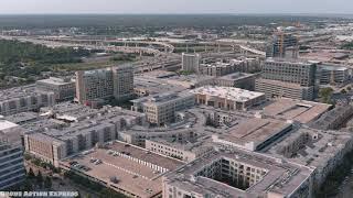 Houston City Centre i10 Beltway 8 Drone Footage Autel Evo 2 Pro Filmed in 4k HDR