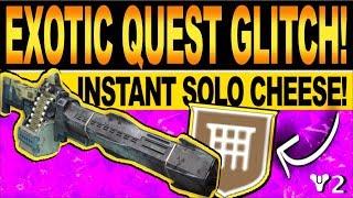 Destiny 2 | EXOTIC QUEST GLITCH! How To Get INSTANT SOLO Xenophage QUEST Completion! (SHADOWKEEP)