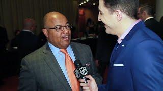 Sportscaster Mike Tirico discusses calling a Stanley Cup Playoff game on NHL Celebrity Wrap