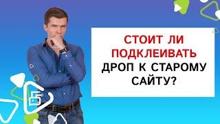 Стоит ли подклеивать дроп к старому сайту?