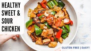 The Tastiest & Healthiest Sweet and Sour Chicken (Easy, So Yum!)