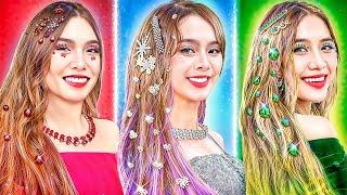 ¡Chica Rubí, Diamante Y Esmeralda en El Reto De Vestirse! ¿Quién Será La Ganadora?