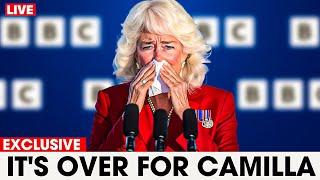 Queen Camilla CRIES And Resigns on Live TV