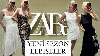 ZARA YENİ SEZON ELBİSELERİ DENİYORUM-ZARA TRY ON HAUL