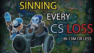 SINNING Every CS Loss in League of Legends