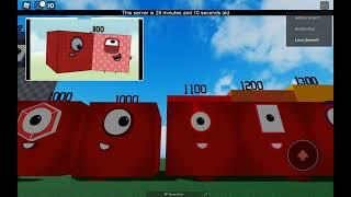 numberblocks 0 to 1 000 000 in Roblox