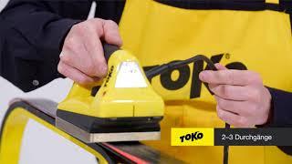 Toko Hot Wax Nordic Skis Anwendung