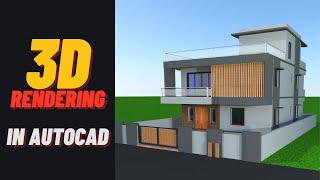 3D Rendering in AutoCAD