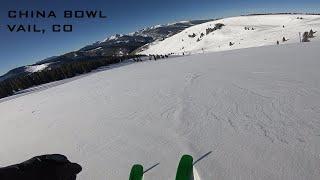 One Lap In The China Bowl. Vail, CO