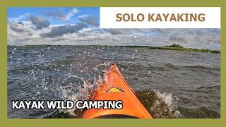 PANCAKE FAILURE! - SOLO WILD CAMP KAYAK TRIP | Norfolk Broads - Easky 15 kayak
