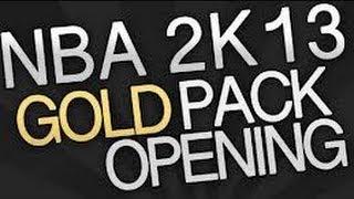 NBA2k13 20K Gold Pack Opening (What's UP)