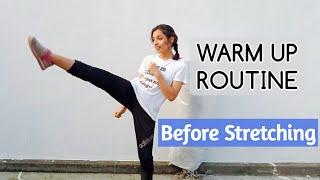 Quick Warm up Routine Before STRETCHING & Workout | Do this before any Workout !