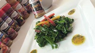 Raw Marinated Collard Greens Recipe by Keith Lorren