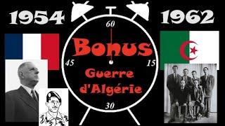 La Guerre d'Algérie [60 secondes d'histoire BONUS #7]