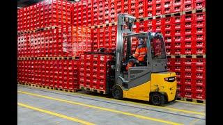 Amélioration de l'efficacité dans la logistique des boissons : Coca-Cola et Jungheinrich