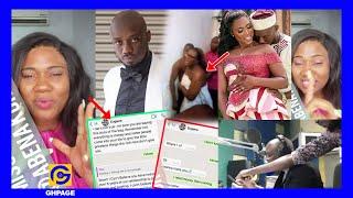 Abena Korkor shares WhatsApp chat with Nkonkonsa;drops more evidence of l!cking,leaving Lebene