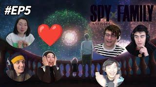 SPY FAMILY EP5 REACTION MASHUP | BIG SPY COSPLAY!!!