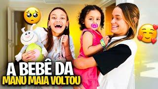 A BEBÊ DA MANU MAIA VOLTOU!! *ele cresceu muito*