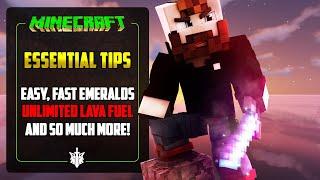 20 Minecraft Tips & Tricks YOU NEED to KNOW