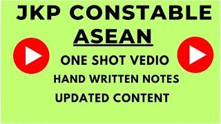 ASEAN !! JKP CONSTABLE !! One Shot Vedio (@special gyan ).