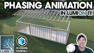Creating PHASING ANIMATIONS in Lumion with the new Phasing Function!