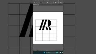 r logo design #designer #tutorial #illustrator #logo #art #drawing #logotutorial