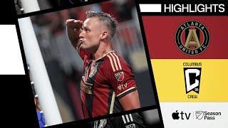 Atlanta United vs. Columbus Crew | Gregersen Brace! | Full Match Highlights | July 20, 2024