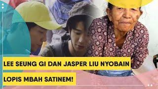 Lee Seung Gi Nyicipin Gudeg dan Lopis Mbah Satinem bareng Jasper Liu!