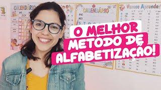 Qual é o MELHOR METÓDO de ALFABETIZAÇÃO?